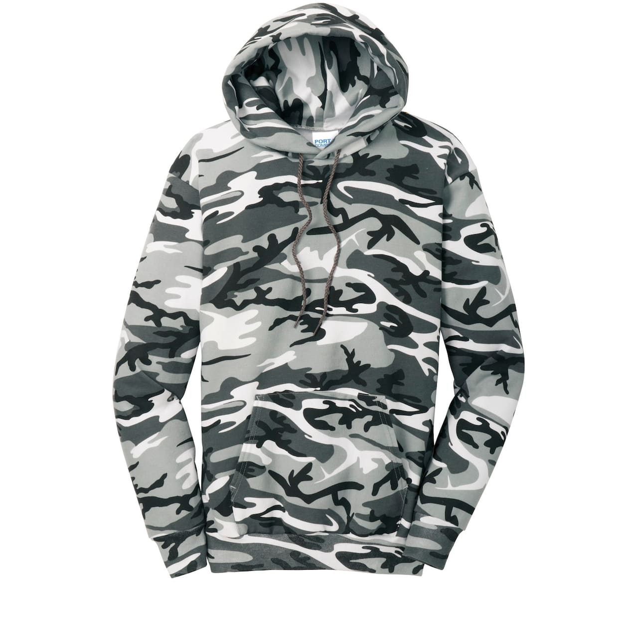 Port & Company® Camo Core Fleece Pullover Hooded Sweatshirt